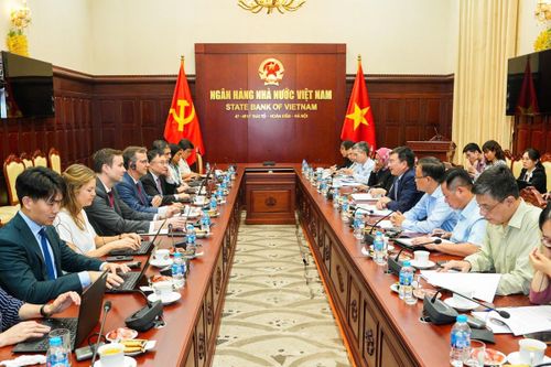 Phó Thống đốc Phạm Thanh Hà tiếp và làm việc với Đoàn Điều IV của IMF