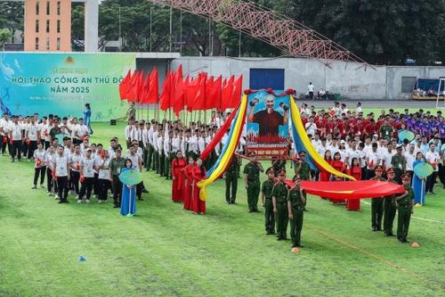 Khai mạc Hội thao Công an Thủ đô năm 2025