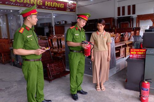 100% cơ sở được tuyên truyền, hướng dẫn PCCC mùa nắng nóng
