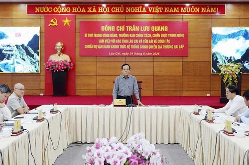 Tỉnh Lào Cai mới (sau hợp nhất) sẵn sàng vận hành chính quyền 2 cấp từ 1/7