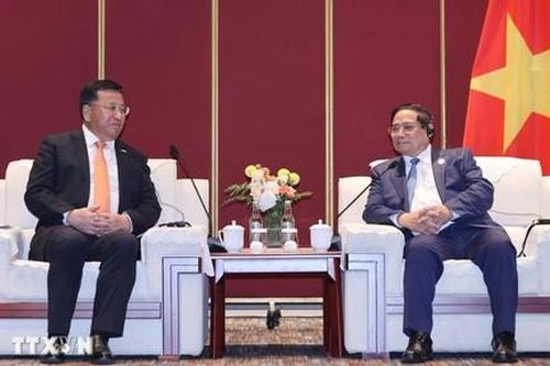 Thủ tướng Phạm Minh Chính làm việc với các tập đoàn hàng đầu của Trung Quốc