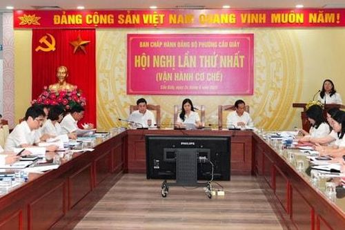 Phường Cầu Giấy (mới) bắt tay ngay vào việc, vận hành hiệu quả