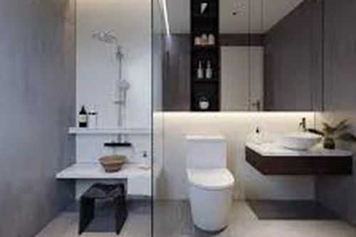 Cách thiết kế vách ngăn cho nhà vệ sinh nhỏ hẹp