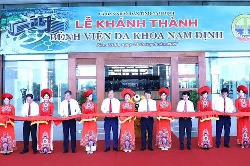 Nam Định khánh thành Bệnh viện đa khoa mới, quy mô 700 giường bệnh