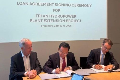 Ký kết hiệp định vay trị giá 65 triệu euro cho Dự án Nhà máy thủy điện Trị An mở rộng