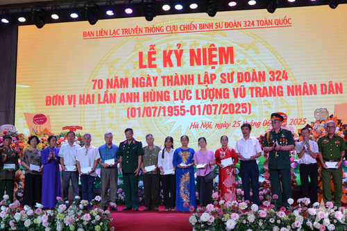 Gặp mặt kỷ niệm 70 năm thành lập Sư đoàn 324