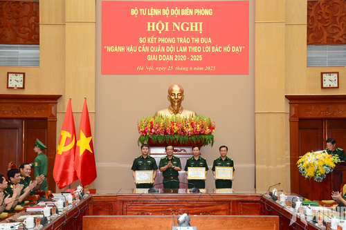 Sơ kết Phong trào thi đua 'Ngành Hậu cần Quân đội làm theo lời Bác Hồ dạy'