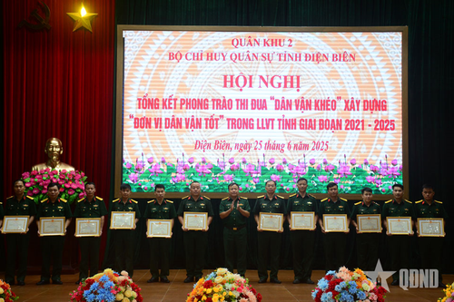 Điện Biên: 18 tập thể và cá nhân được khen thưởng trong Phong trào thi đua 'Dân vận khéo'