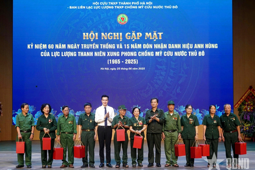 Hà Nội: Gặp mặt gần 450 cựu thanh niên xung phong tiêu biểu