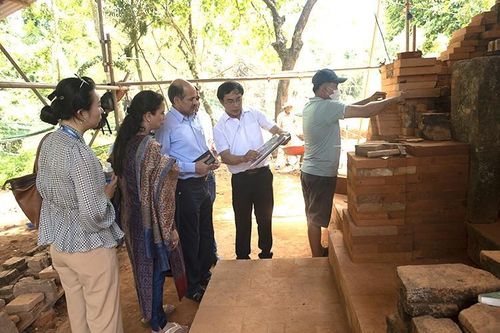 Nỗ lực trùng tu, bảo tồn nhóm tháp E-F tại Mỹ Sơn