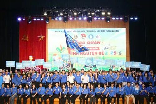 Trường Đại học Giao thông Vận tải ra quân Chiến dịch Thanh niên Tình nguyện hè 2025