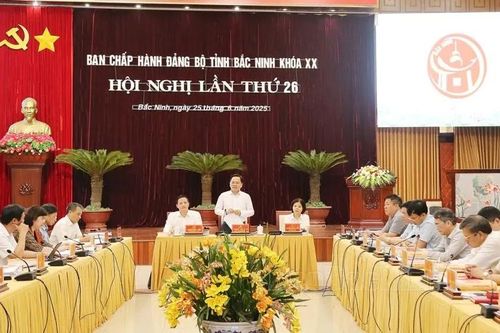 Bắc Ninh: Hội nghị lần thứ 26 Ban Chấp hành Đảng bộ tỉnh khóa XX