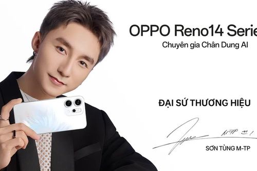 Sơn Tùng M-TP đồng hành OPPO Reno14 Series: Những phiên bản tốt nhất gặp nhau