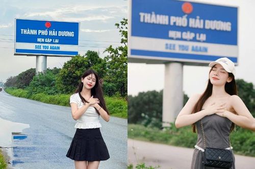 Hội '34 Hải Dương' rần rần check-in dưới tấm biển 'tỉnh cũ'