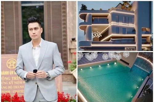 Biệt thự lộng lẫy như cung điện của diễn viên Việt Anh