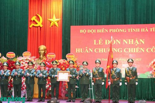 BĐBP Hà Tĩnh: Tổ chức trọng thể Lễ đón nhận Huân chương Chiến công hạng Nhì