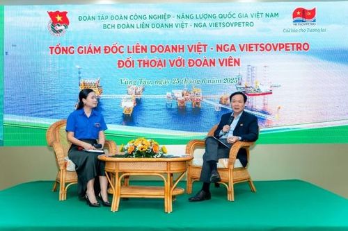 Tổng Giám đốc Vietsovpetro đối thoại cùng tuổi trẻ: Khơi dậy khát vọng, dẫn lối tương lai