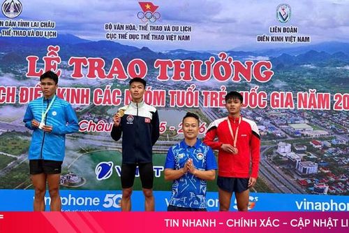 Hà Tĩnh giành 8 huy chương tại Giải Vô địch điền kinh các nhóm tuổi trẻ quốc gia 2025