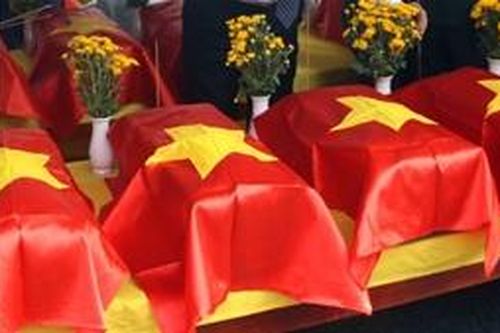 Phát hiện thêm 6 hài cốt liệt sỹ tại rừng tràm ở Quảng Trị