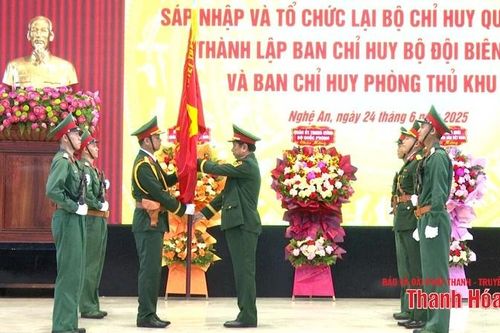 Thành lập Ban Chỉ huy Bộ đội Biên phòng trực thuộc Bộ Chỉ huy Quân sự tỉnh