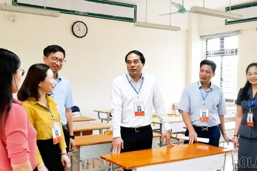 Bí thư Tỉnh ủy, Chủ tịch UBND tỉnh Trịnh Xuân Trường kiểm tra công tác chuẩn bị kỳ thi tốt nghiệp THPT năm 2025