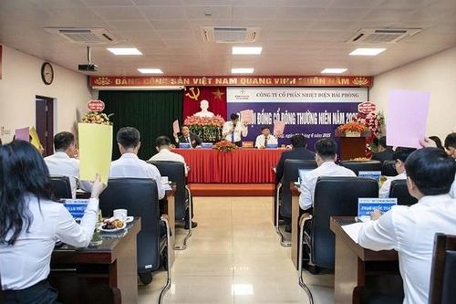 Nhiệt điện Hải Phòng tổ chức thành công Đại hội đồng cổ đông thường niên năm 2025