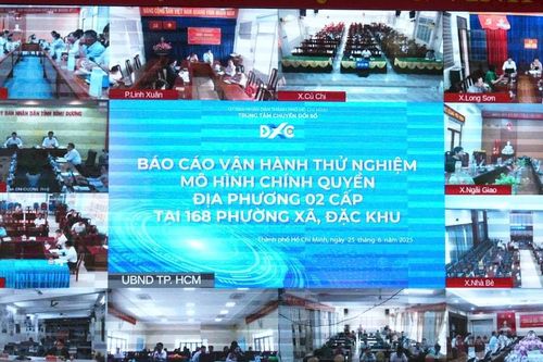 TP. Hồ Chí Minh: 168 phường, xã, đặc khu 'chạy thử' thuận lợi, thông suốt