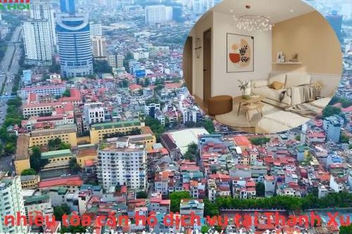 Giá nhiều tòa căn hộ dịch vụ tại Thanh Xuân chạm ngưỡng vài chục tỷ vẫn 'hút' nhà đầu tư