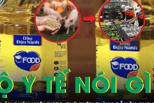 Bộ Y tế lên tiếng vụ dầu ăn chăn nuôi được 'phù phép' thành dầu ăn cho người