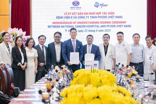 Pfizer hợp tác với Hội Ung thư Việt Nam và Bệnh viện K