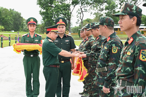 Trung tướng Thái Đại Ngọc dự lễ bế mạc Hội thao Cứu hộ, cứu nạn toàn quân 2025