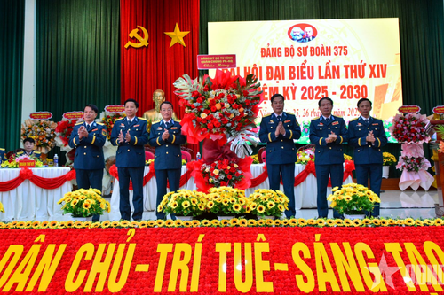 Đảng bộ Sư đoàn Phòng không 375 tổ chức Đại hội đại biểu lần thứ XIV