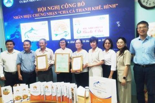 Công bố nhãn hiệu chứng nhận của Cục Sở hữu trí tuệ 'Chả cá Thanh Khê, hình'