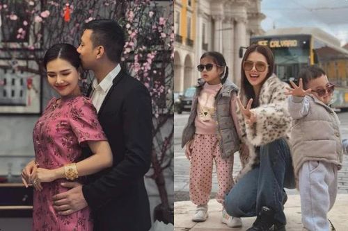Phanh Lee nhan sắc thăng hạng sau khi làm dâu hào môn
