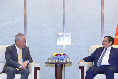 Thủ tướng tiếp lãnh đạo Tập đoàn thi công cầu Tứ Liên, Tập đoàn Máy bay của Trung Quốc