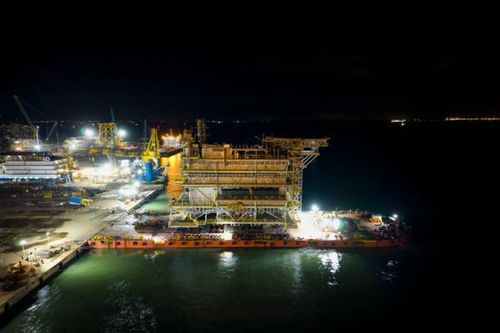 PV Shipyard bàn giao 'trái tim' trạm biến áp ngoài khơi, khẳng định năng lực, vươn tầm quốc tế