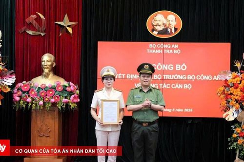 Đại tá Phan Thị Loan giữ chức Phó Chánh Thanh tra Bộ Công an