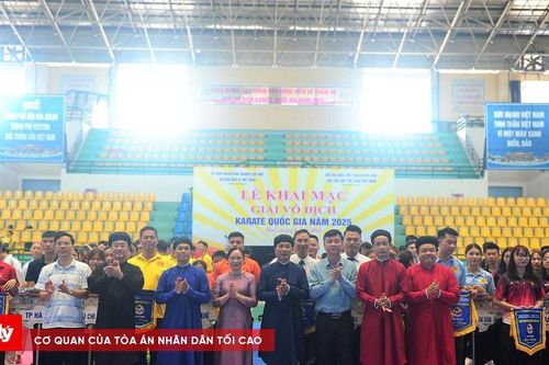 Khai mạc Giải vô địch Karate Quốc gia 2025 tại TP. Huế