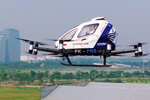 Indonesia thử nghiệm thành công taxi bay chở khách đầu tiên