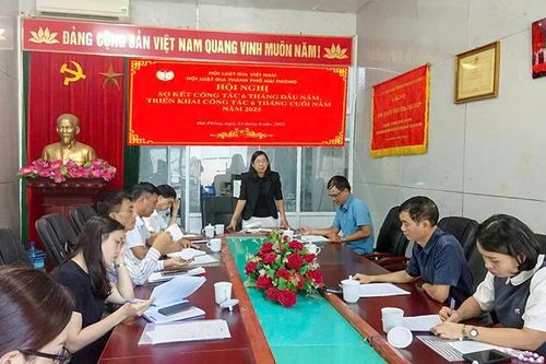 Hội Luật gia Tp.Hải Phòng sơ kết công tác 6 tháng đầu năm 2025