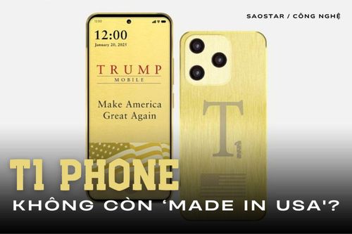 Điện thoại Trump: Hứa hẹn 'Made in USA' rồi âm thầm rút lại?