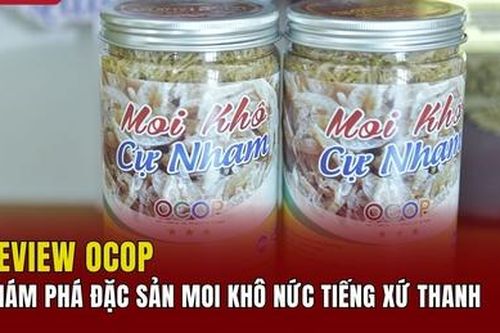 Khám phá đặc sản moi khô nức tiếng xứ Thanh