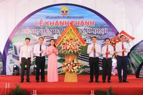 Khánh thành Bệnh viện đa khoa Nam Định
