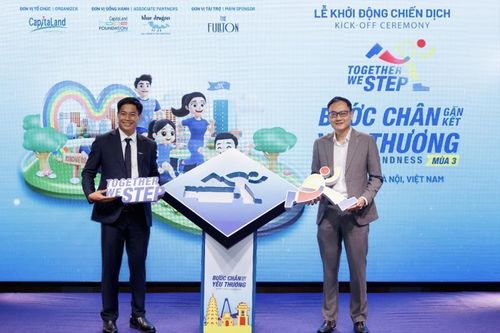 Khởi động chiến dịch 'Bước chân gắn kết yêu thương' lần thứ 3 tại Hà Nội