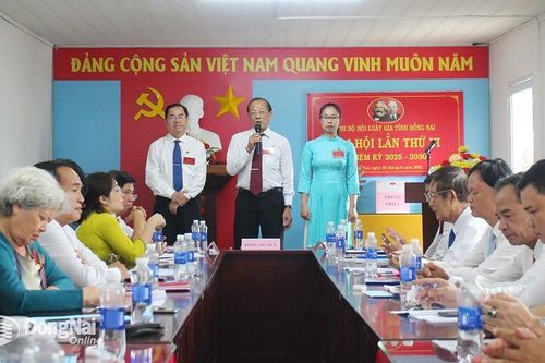 Đại hội Chi bộ Hội Luật gia tỉnh lần thứ VI, nhiệm kỳ 2025-2030