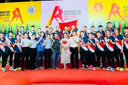 Giành 14 HCV, đội tuyển muay Việt Nam xếp hạng nhất toàn đoàn tại giải vô địch châu Á 2025