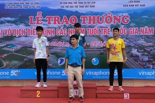 Gia Lai giành 1 huy chương vàng ở Giải Vô địch Điền kinh các nhóm tuổi trẻ quốc gia