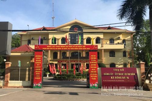 Địa chỉ trụ sở làm việc của Đảng ủy, UBND 65 xã, phường mới thành lập