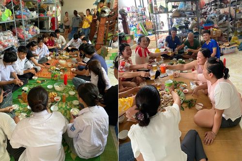 Đôi vợ chồng ở Tân Sơn nấu cơm miễn phí cho thí sinh thi tốt nghiệp THPT