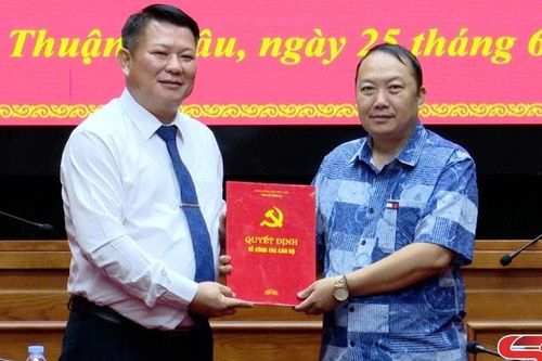Hội nghị công bố quyết định của Ban Thường vụ Tỉnh ủy về công tác cán bộ